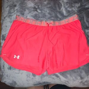 Pink Running Shorts